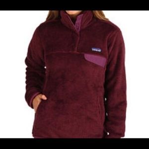 Patagonia Sweaters | Patagonia Re-Tool Snap-T Fleece Pullover Burgundy | Color: Red | Size: S | Mkhart15's Closet